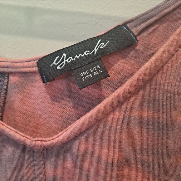 Yana K Lisa Top in Mauve Denim Color One Size - Picture 2 of 5